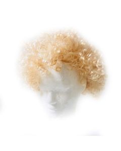 PELUCA AFRO RUBIA