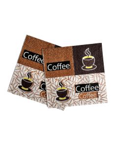 SERVILLETA TAZA DE CAFE 33x33 20 UNIDADES