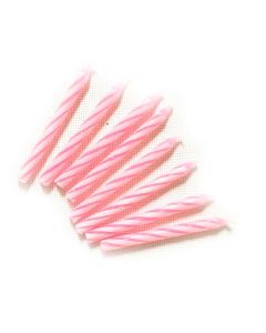 VELA RAYADA ROSA