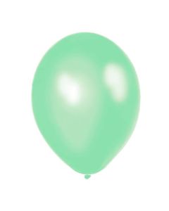 GLOBO PERLADO VERDE AGUA X 25 U.