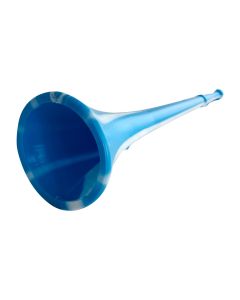 CORNETON VUVUZELA CELESTE Y BLANCA