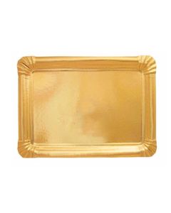 BANDEJA CARTON DORADO 1 KG.