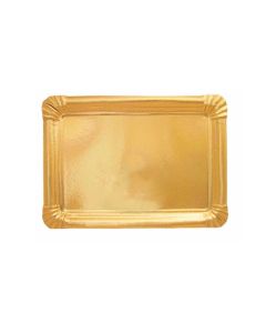 BANDEJA CARTON DORADO 1/2 KG.