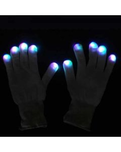 GUANTE NEGRO LED