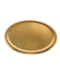 PLATO CARTON DORADO 36 CM.