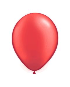 GLOBO PERLADO ROJO X 50 U