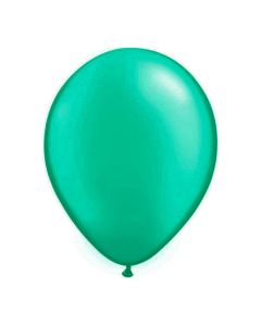 GLOBO PERLADO VERDE AGUA X 50 U